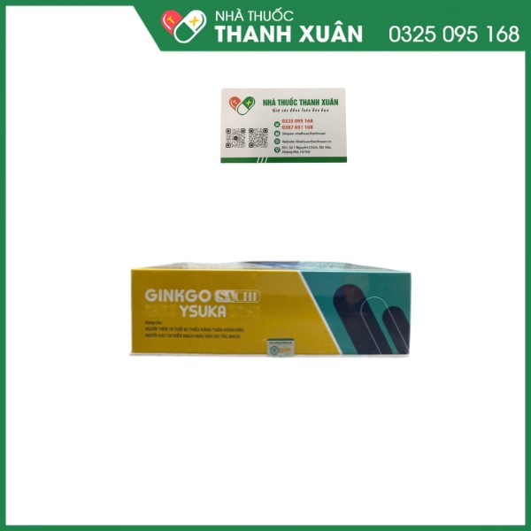 Ginkgo Sachi Ysuka - Hỗ trợ hoạt huyết, tăng tuần hoàn máu não